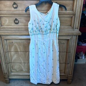 Vintage floral dress